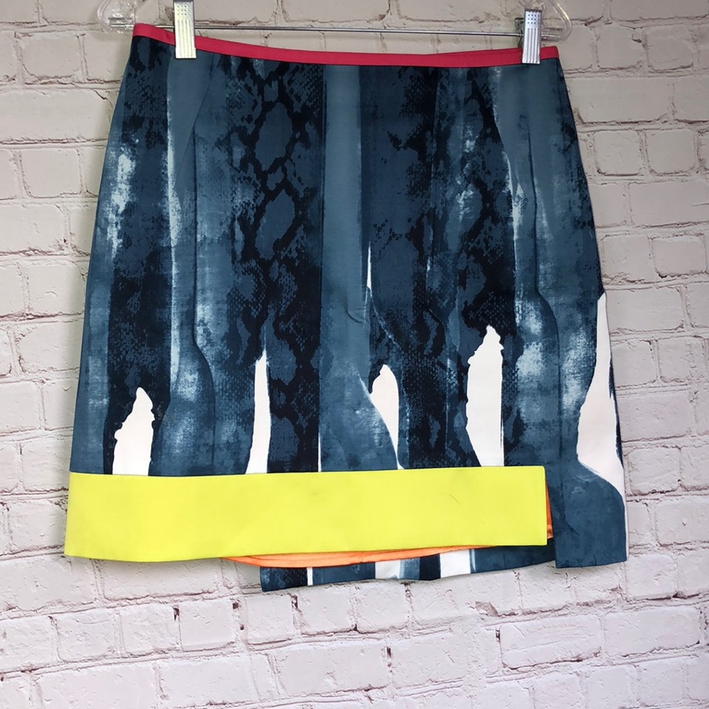 Tahari Borage‎ Great Falls Asymmetrical Skirt